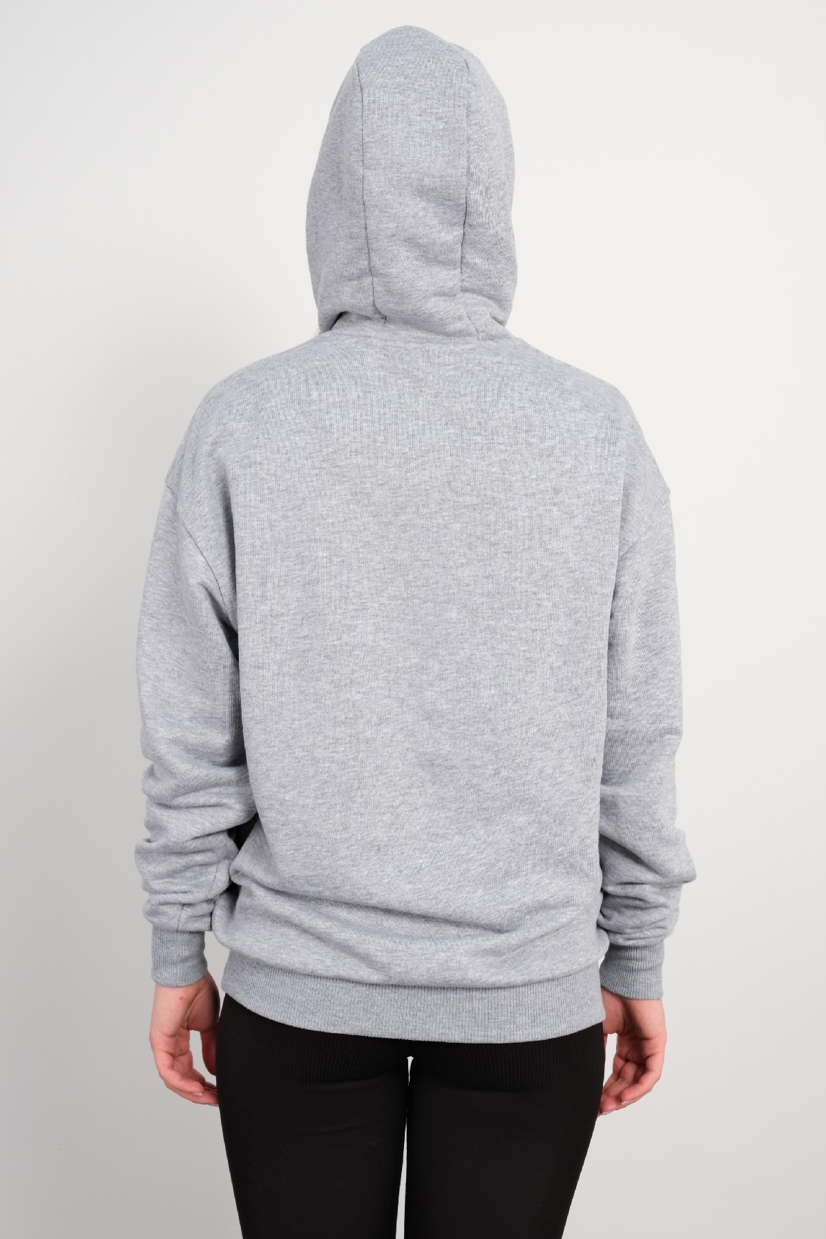 Hooded Sweatshirt-Grey