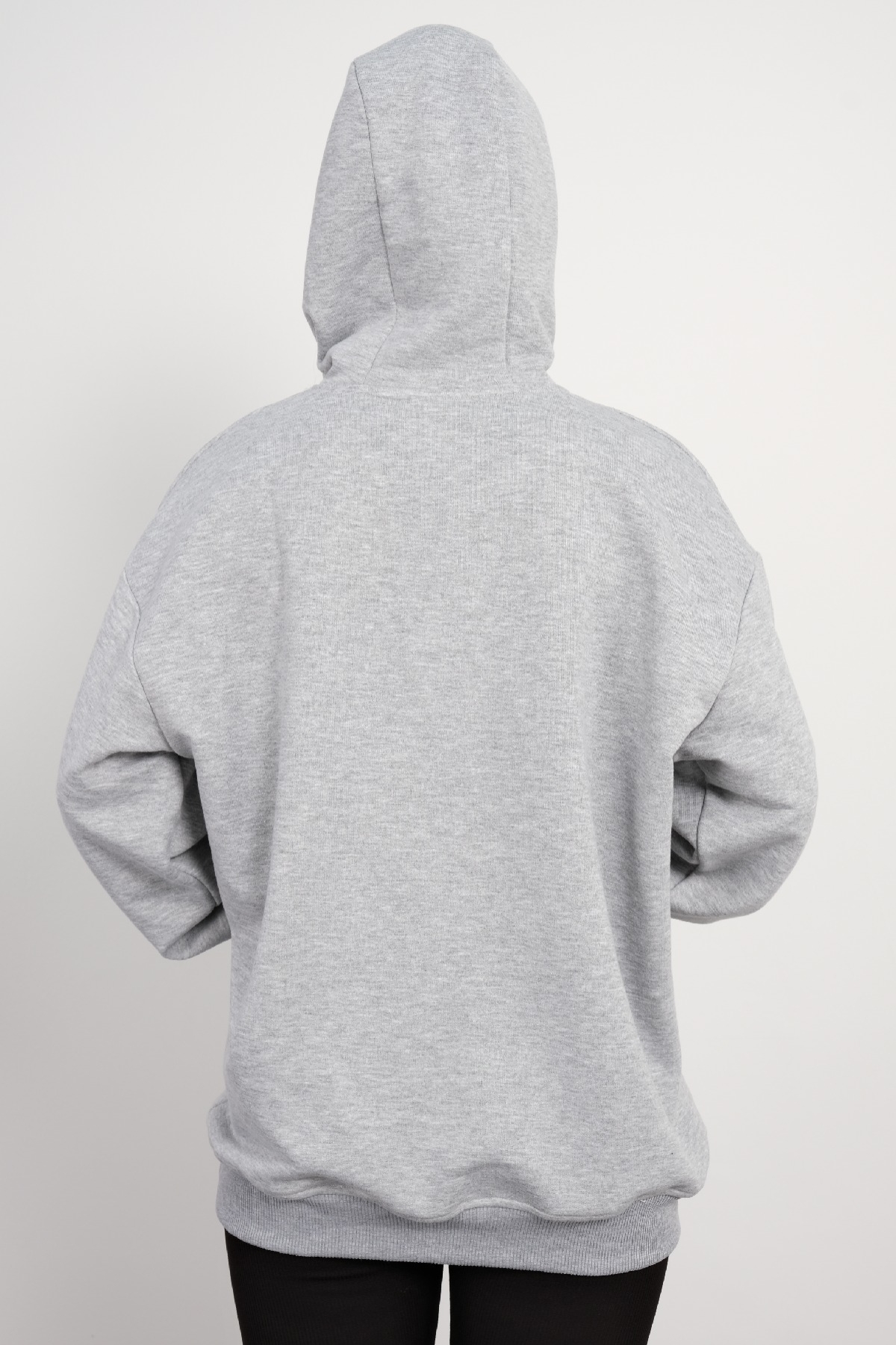 Hooded Sweatshirt-Grey