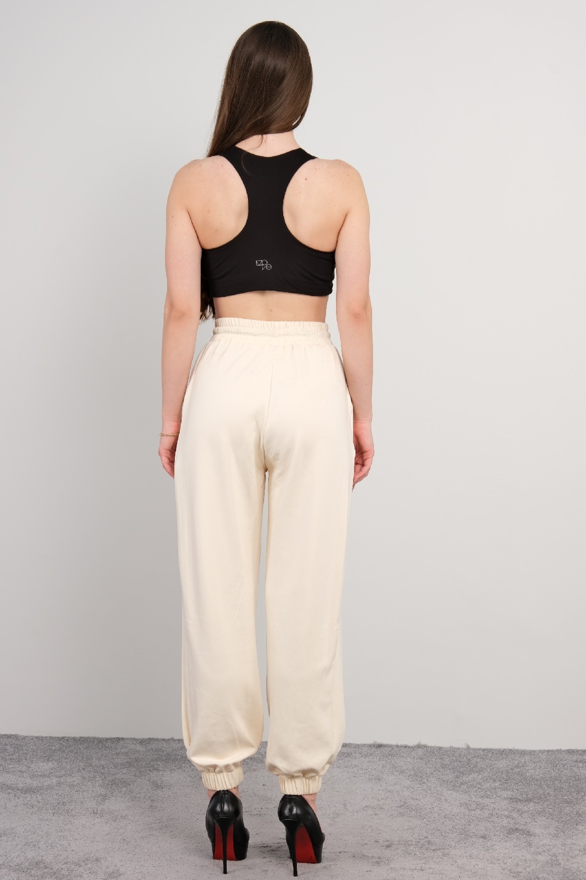 Sport Pants-Ecru