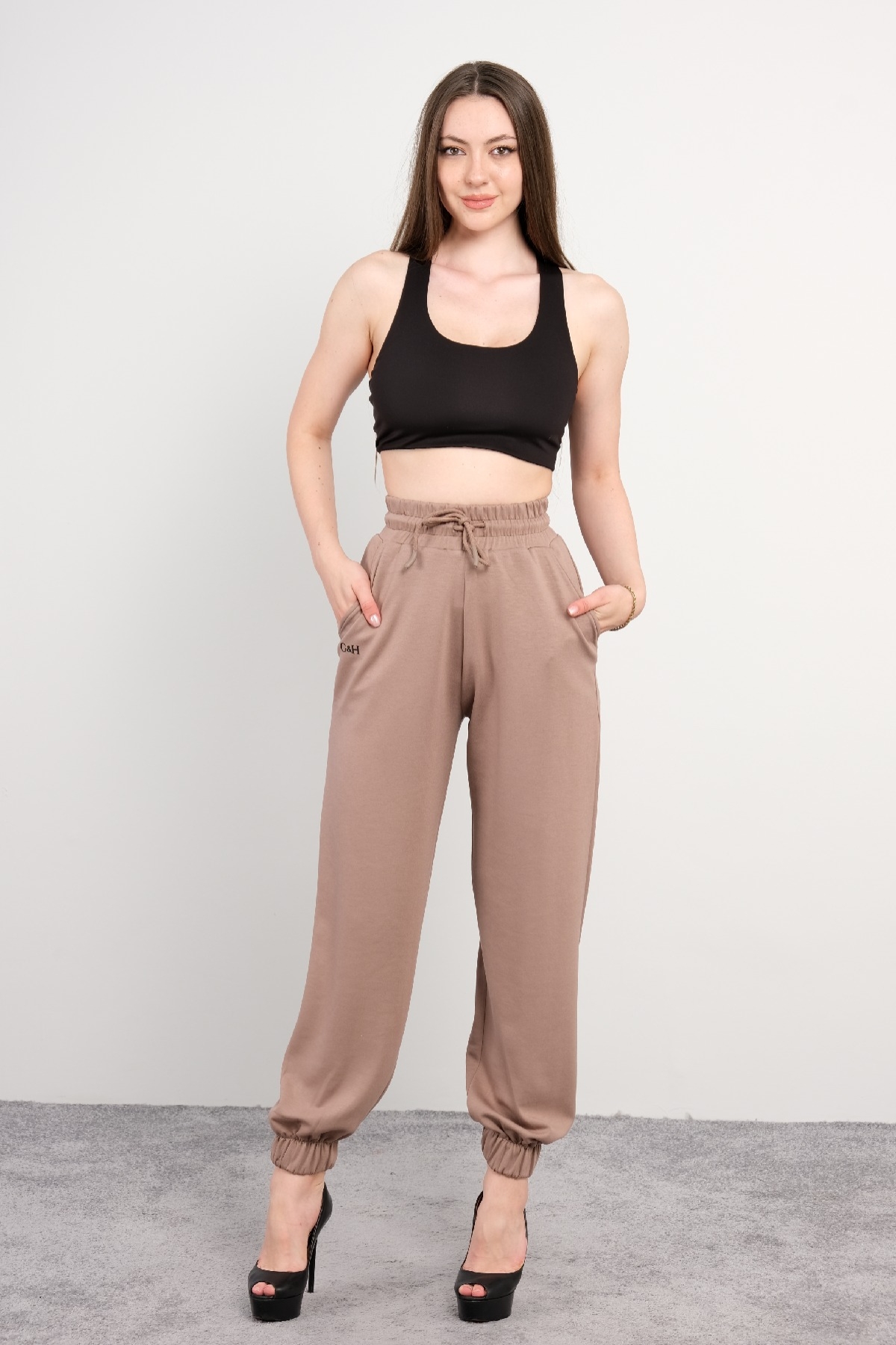 Sport Pants-Mink