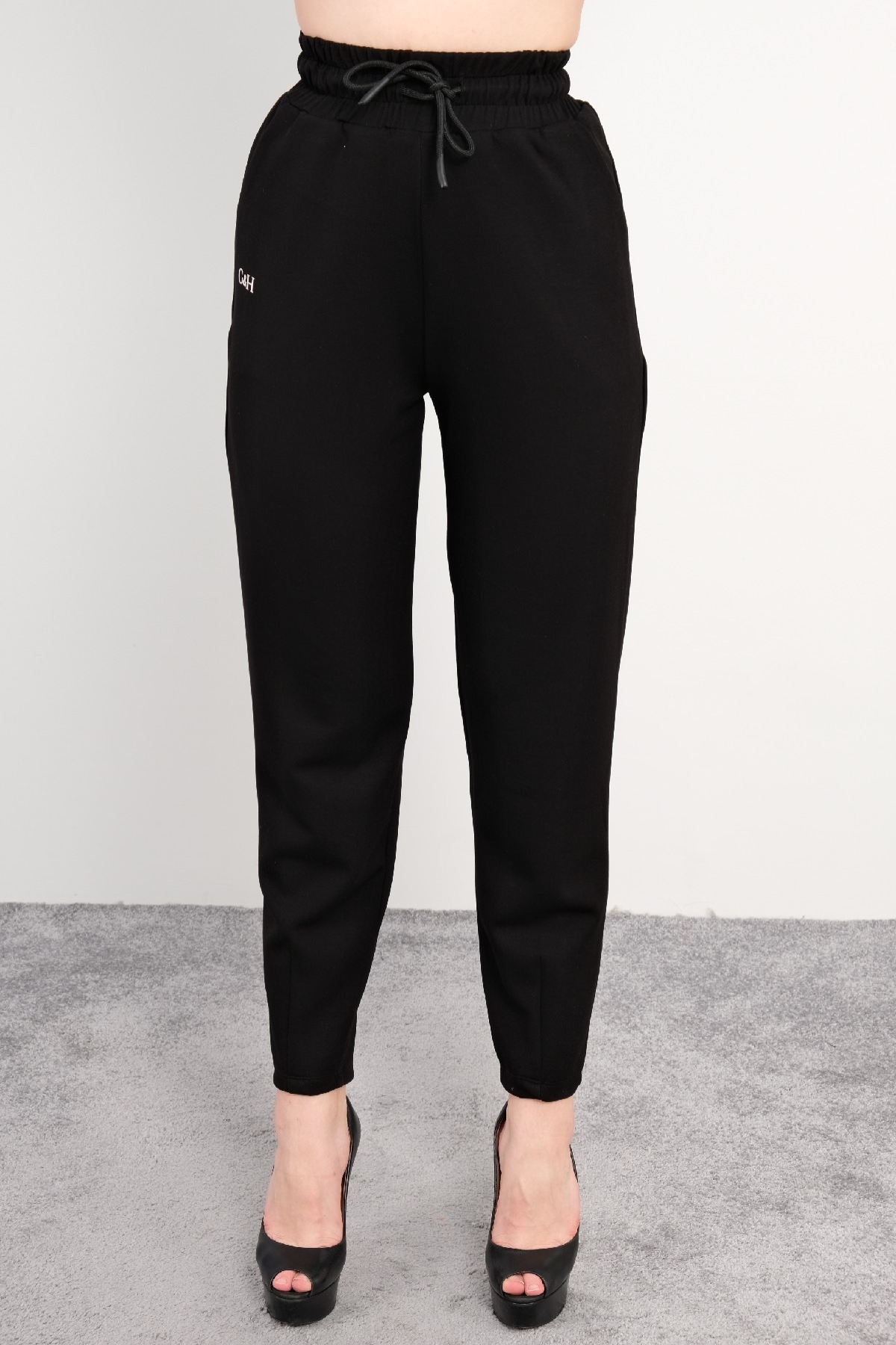 women pants-Black