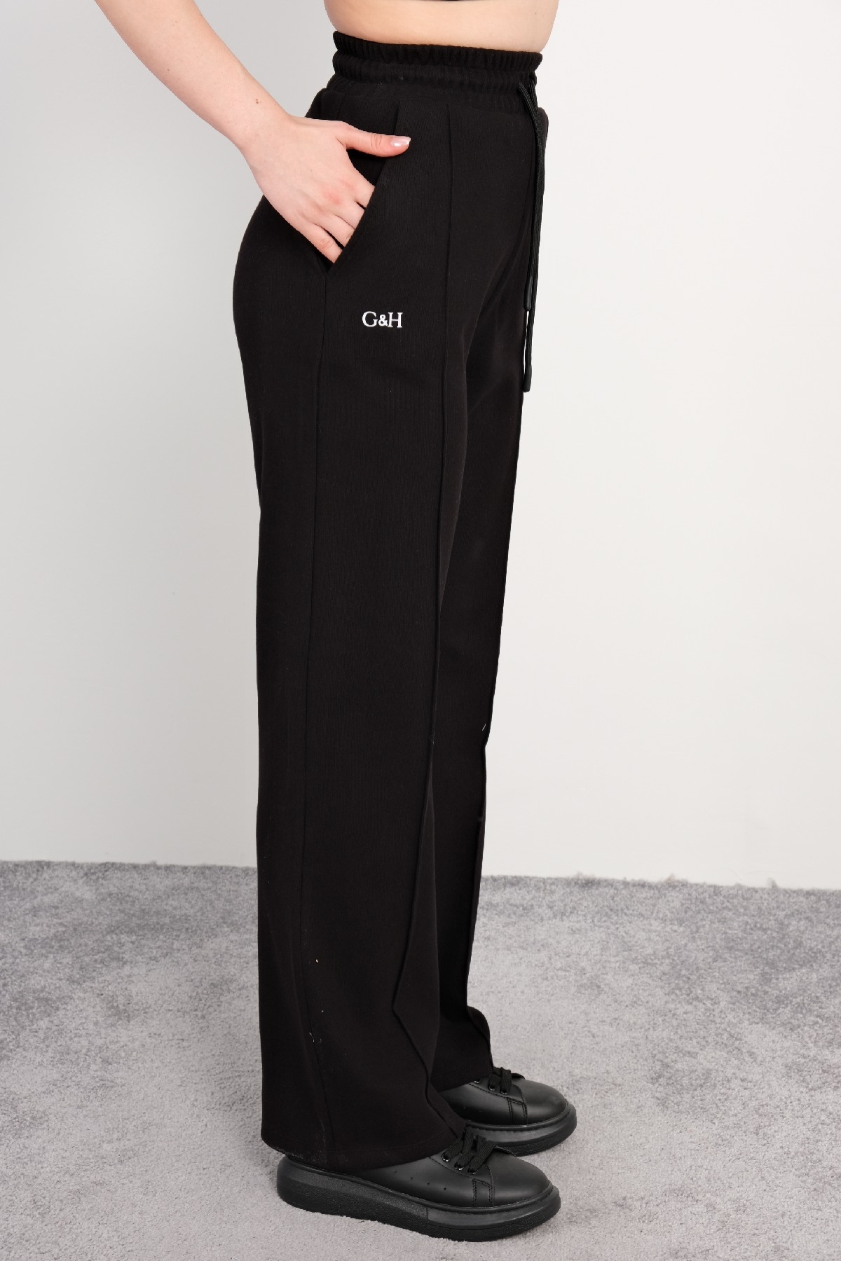 women pants-Black