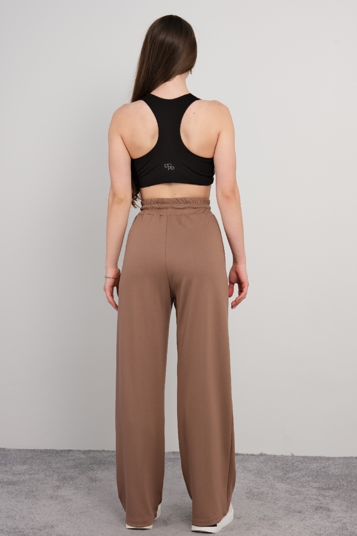 women pants-Mink