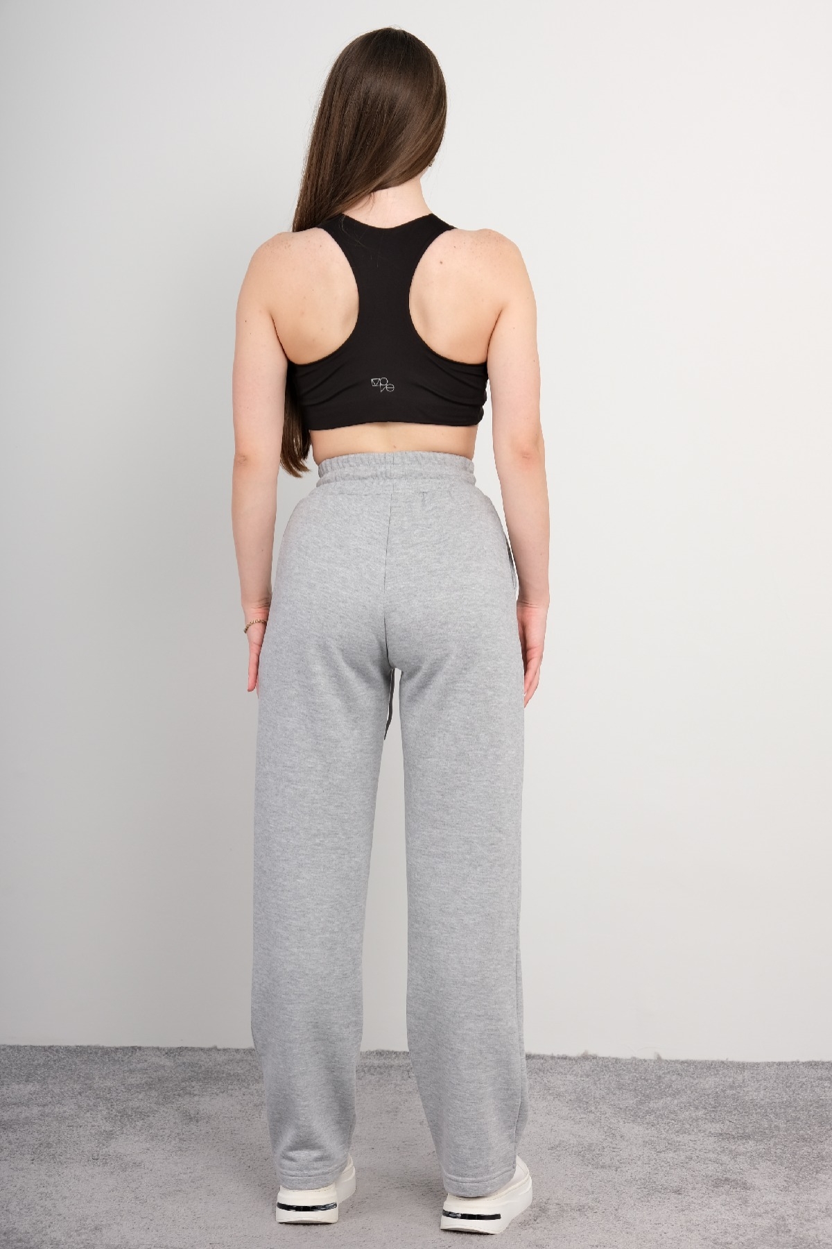 women pants-Grey