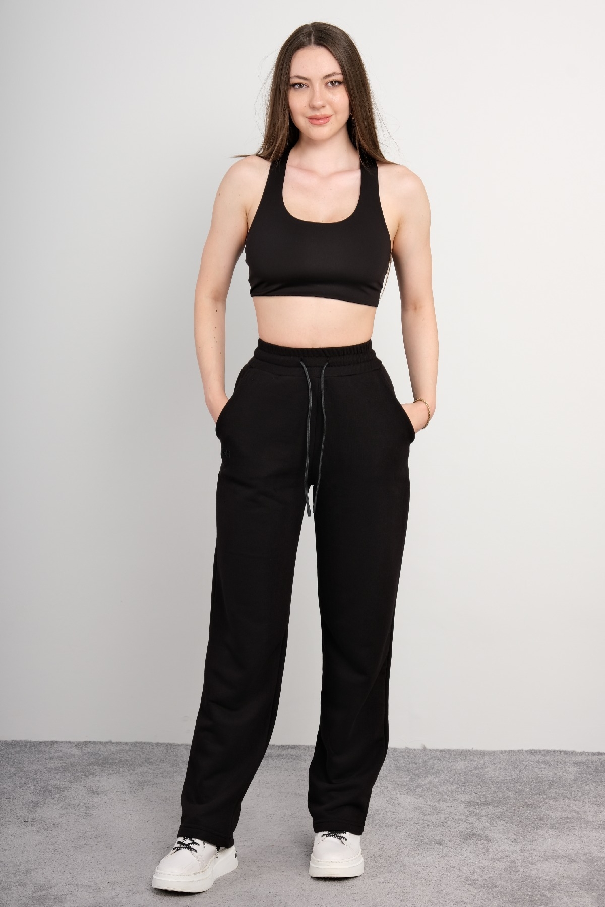 women pants-Black