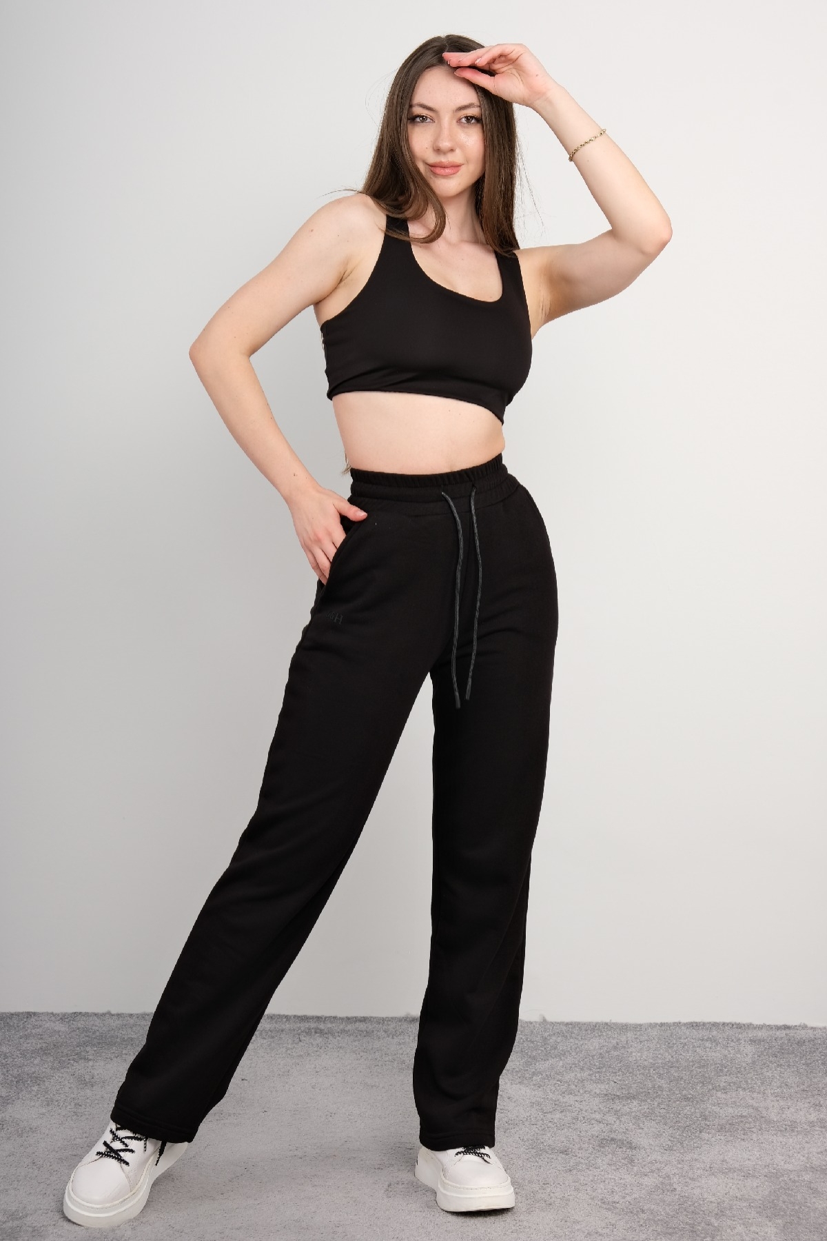 women pants-Black