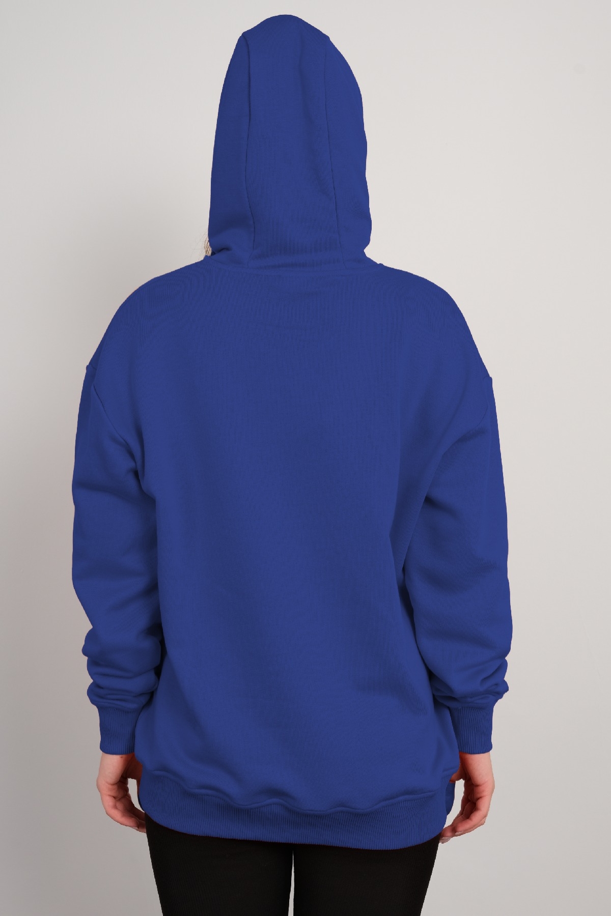 Hooded Sweatshirt-Bright Blue