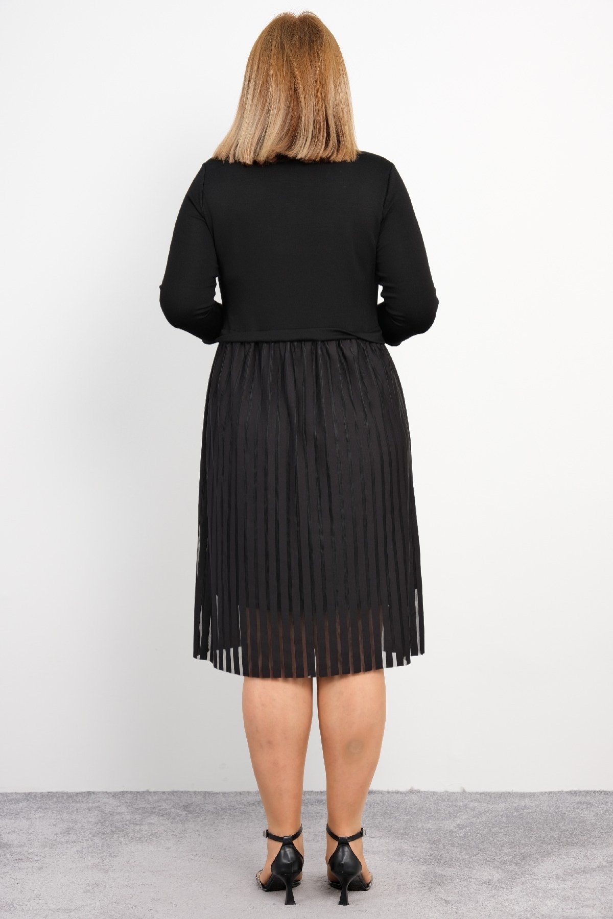 Plus Size Dress-Black