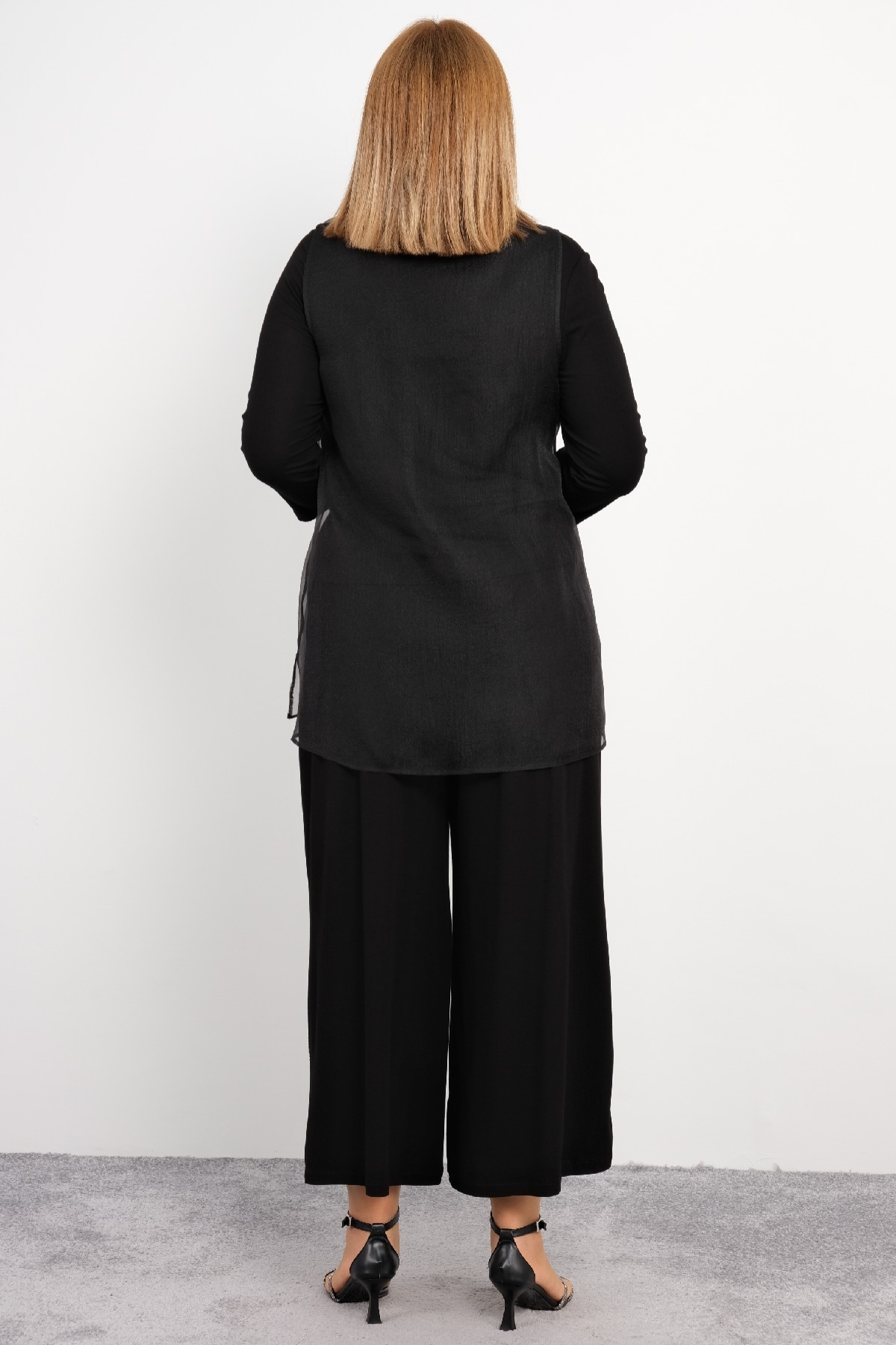 Plus Size Jumpsuit-Black