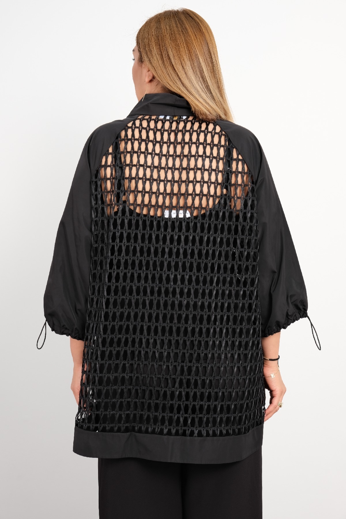 Plus Size Tunic-Black