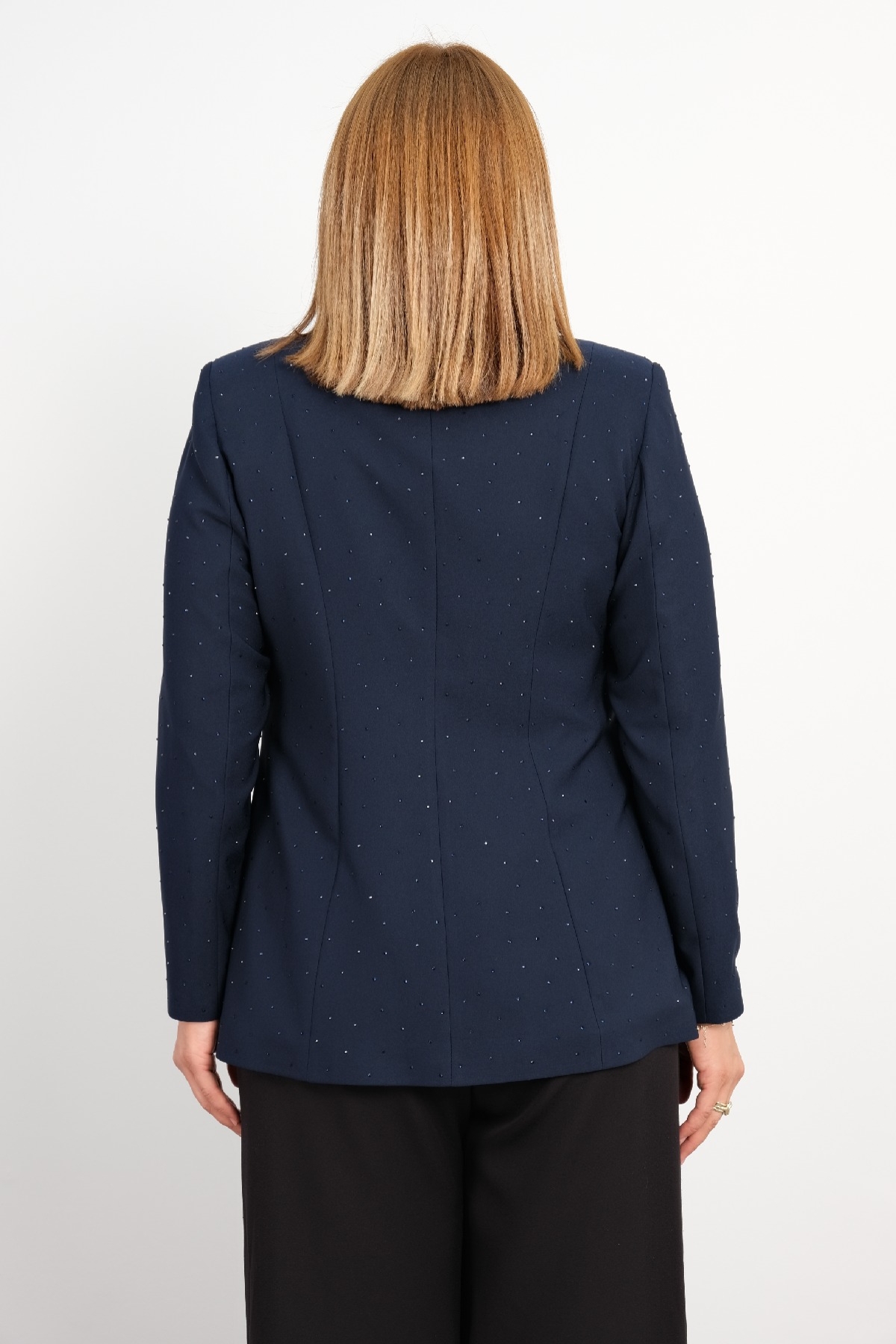 Plus Size Jacket-Black