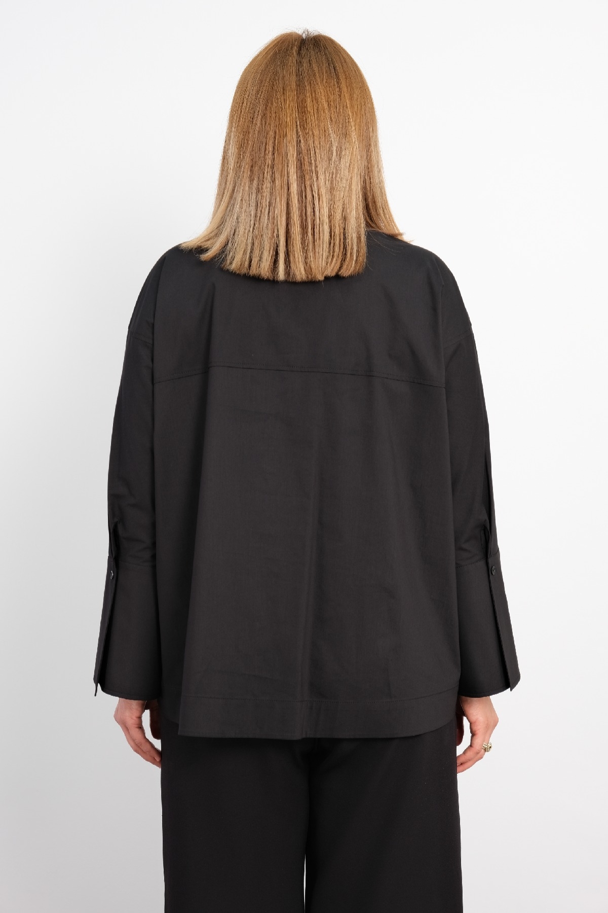 Plus Size Shirt-Black