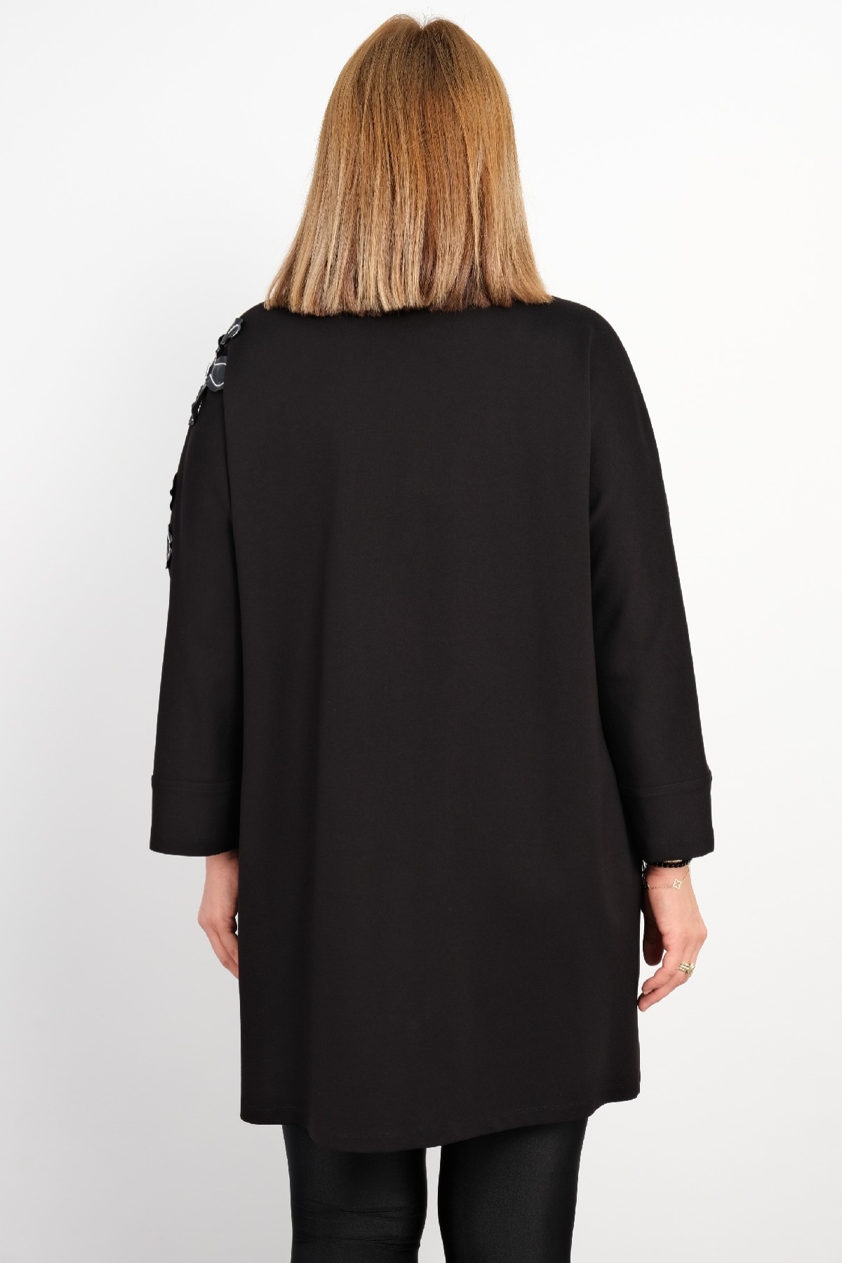 Plus Size Jacket-Black