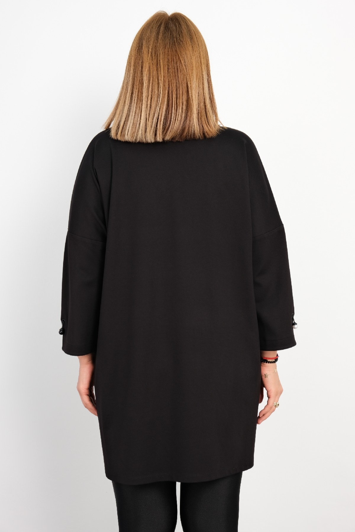 Plus Size Jacket-Black