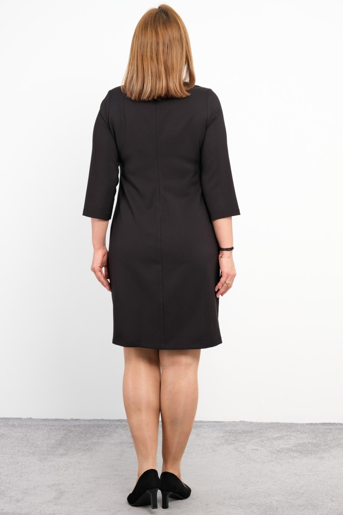 Super Plus Size Dress-Black