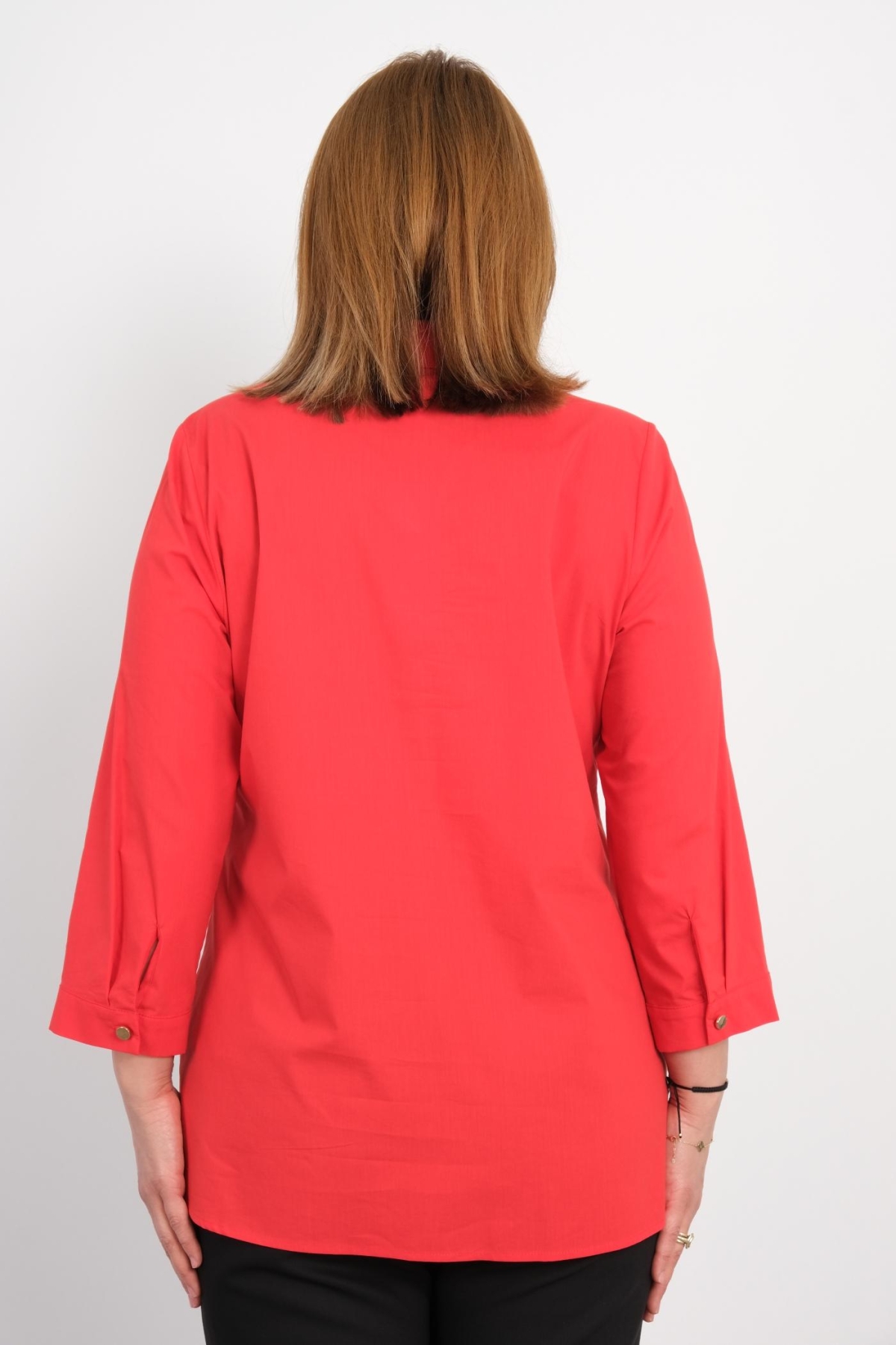 Plus Size Shirt-Red