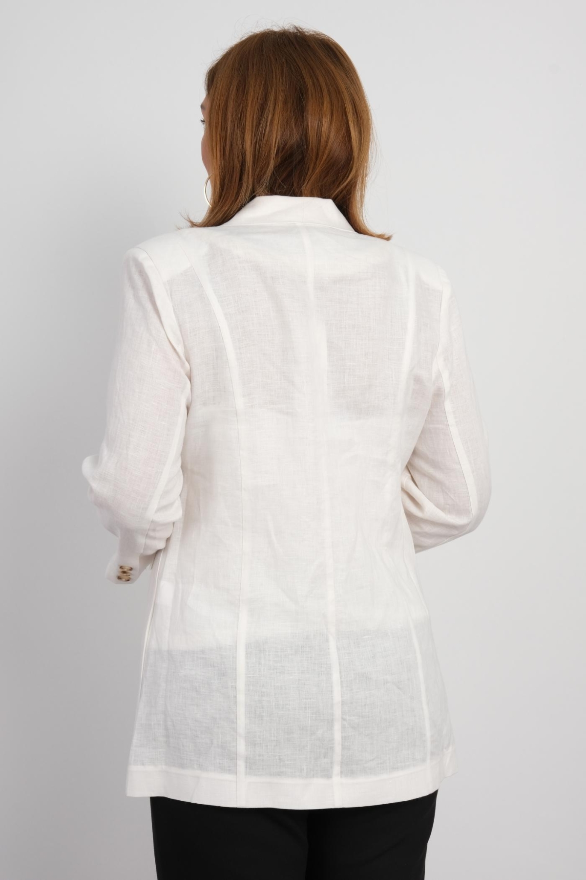 Plus Size Jacket-White