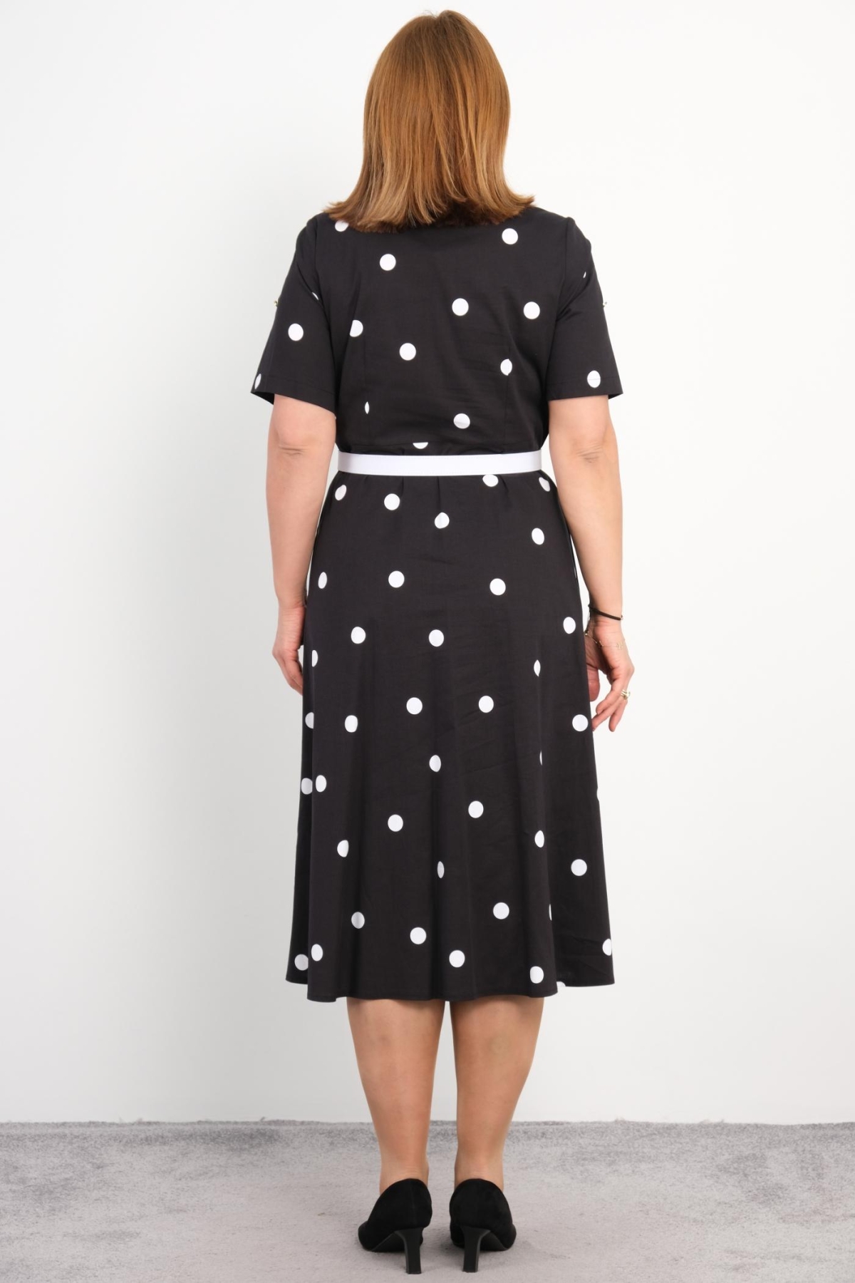 Plus Size Dress-Black