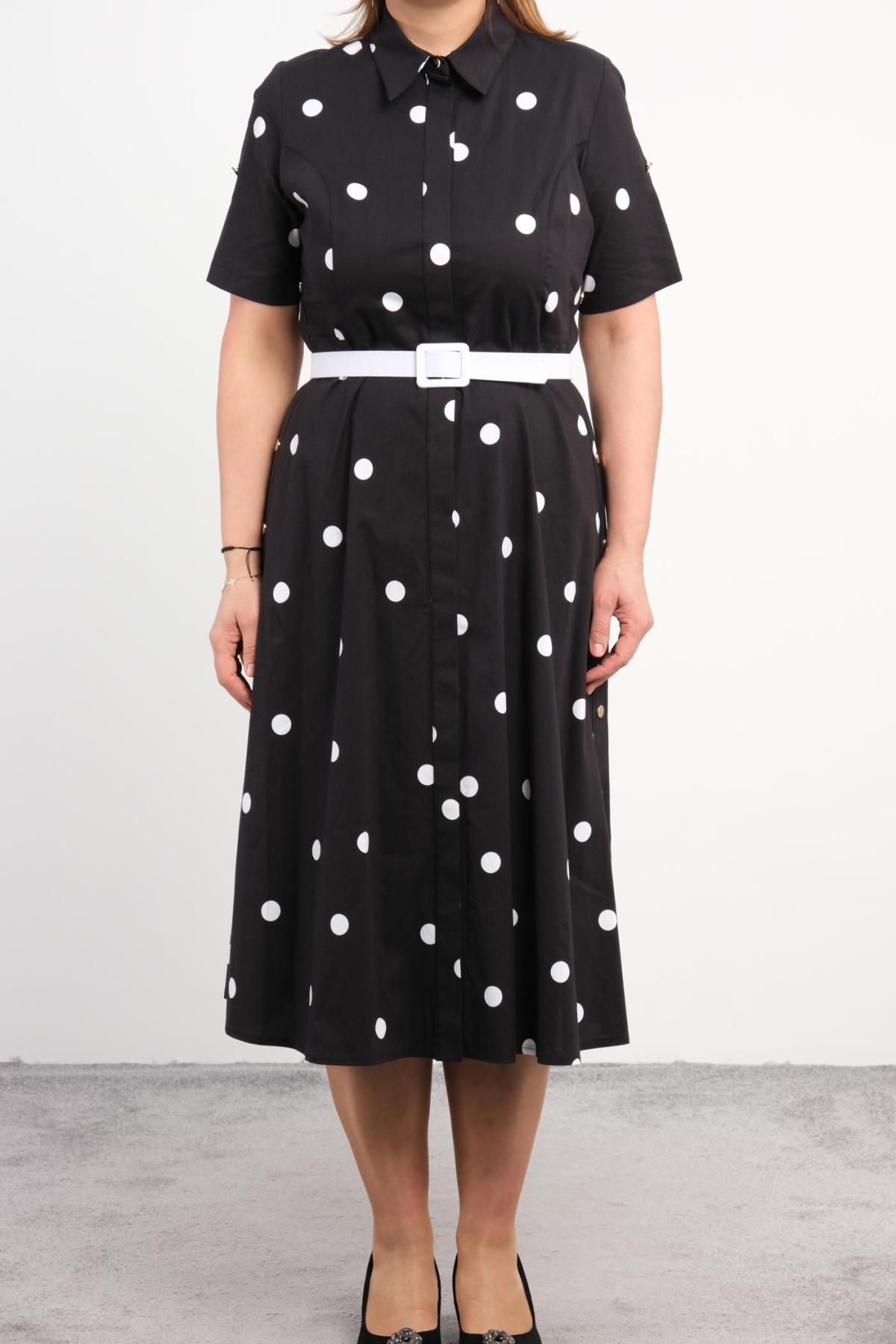 Plus Size Dress-Black