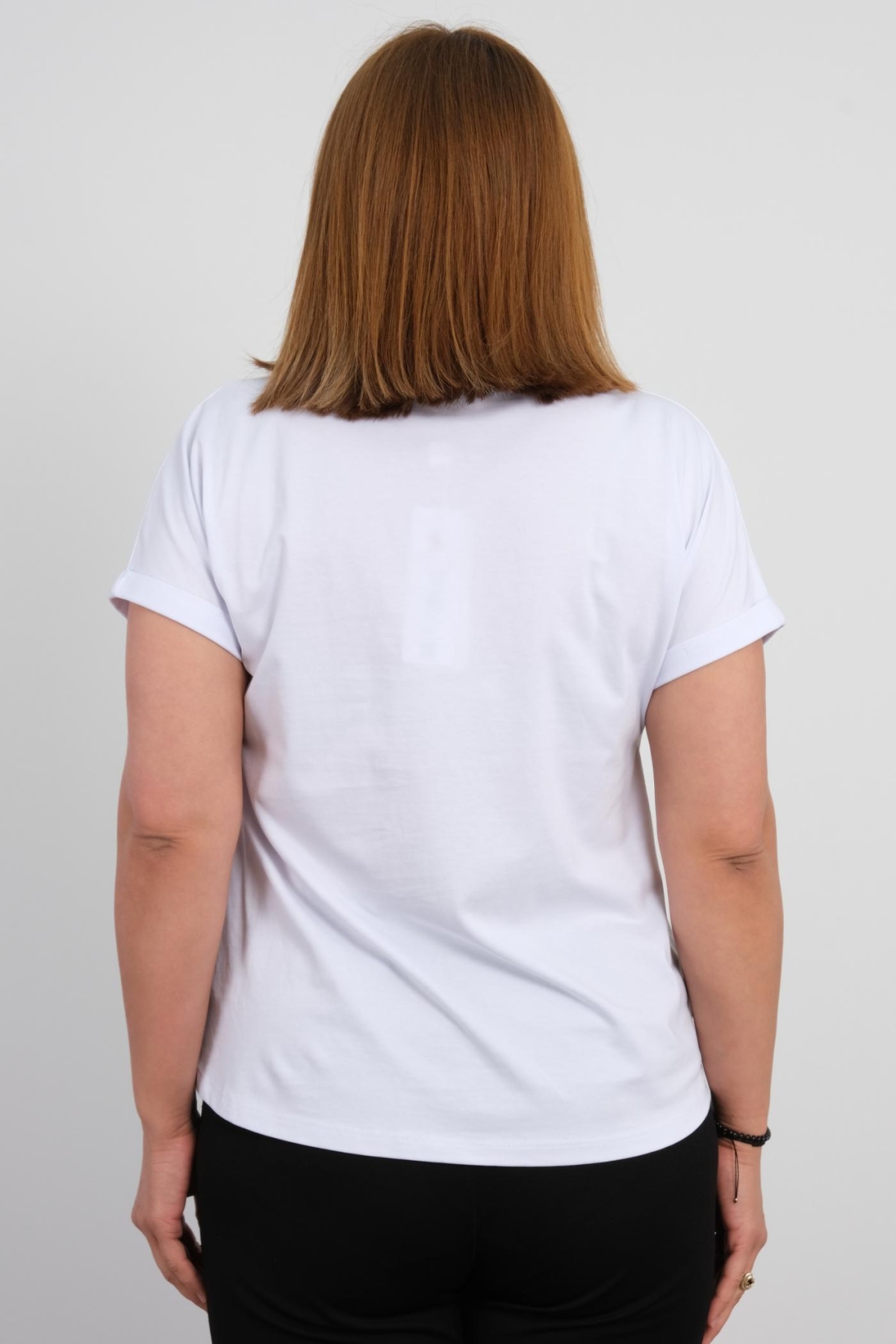 Plus Size Blouse-White