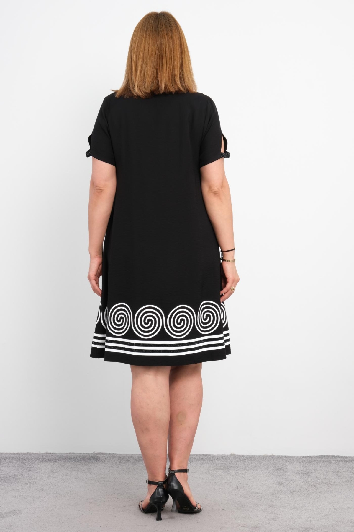 Plus Size Dress-Black
